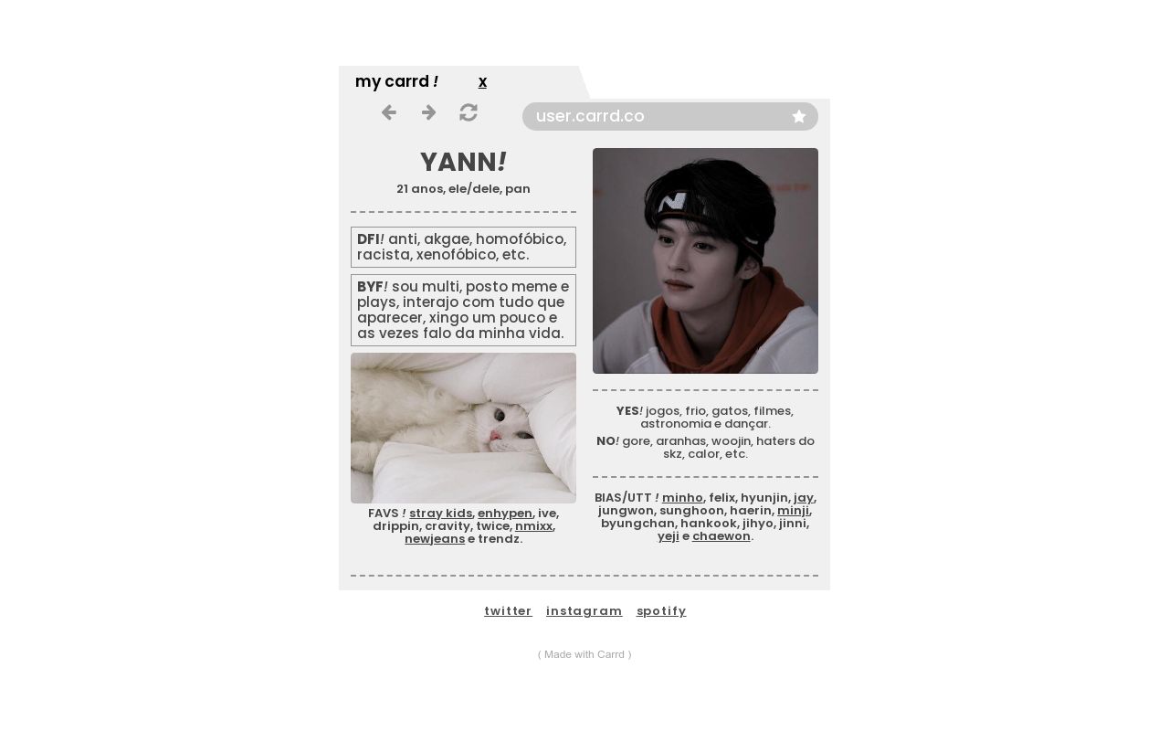 Carrd profile picture for @yann